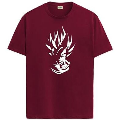 Adro Tshirt For Men | Printed T Shirt For Men | 100% Cotton T-Shirt |Printed T Shirt | T-Shirts | Rn24-Gok-Mr-2Xl Maroon