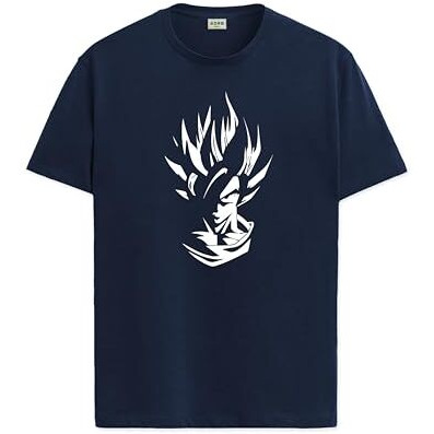 Adro Tshirt For Men | Printed T Shirt For Men | 100% Cotton T-Shirt |Printed T Shirt | T-Shirts | Rn24-Gok-Nb-Xl Navy Blue