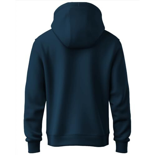 Adro Men's Regular Fit Hoodies | Printed Hoodie| Cotton Hoodie | Mens Hoodies | Sweatshirt For Men | Hooded Hoodie | H24-Chill-Sb-2Xl Teal