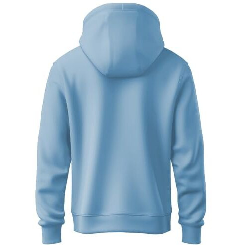 Adro Hoodies For Men | Printed Hoodie For Men | Cotton Hoodie | Mens Hoodies | Sweatshirt For Men | Hooded Hoodie | H24-Nyc-Sk-M Sky Blue