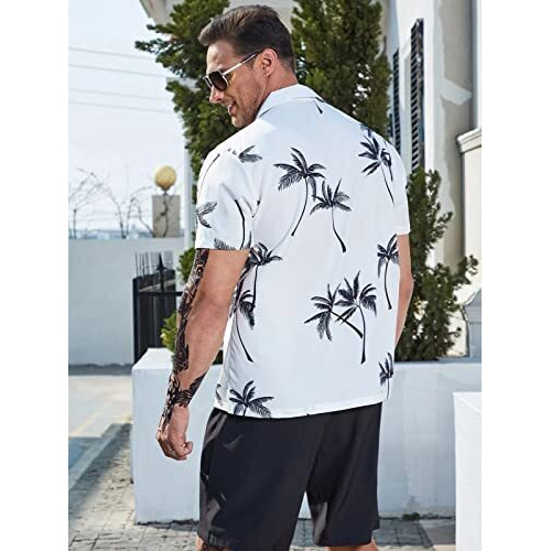Dhruvi Trendz Mens Rayon Men's Casual Shirt Regular Fit Western (Dt-Ms-6071_White_Xl)