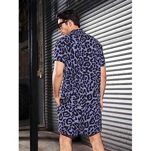 Dhruvi Trendz Mens Rayon Men's Casual Shirt Regular Fit Western (Dt-Ms-6127_Purple_Xl)