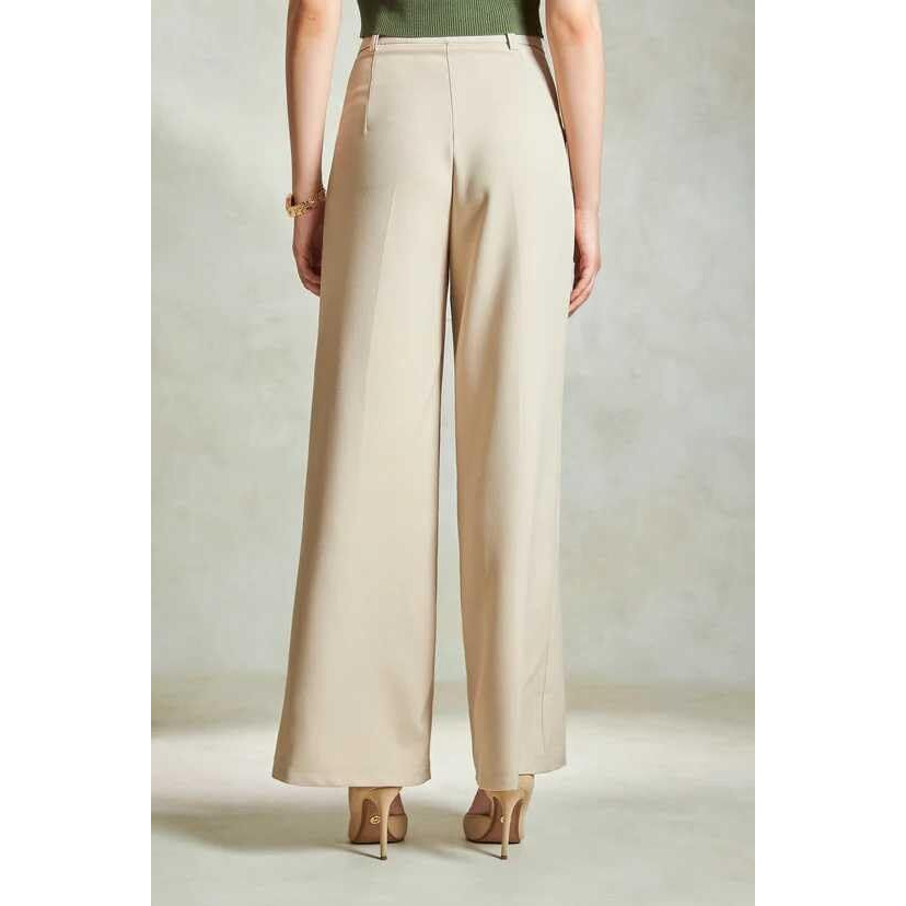 Leriya Fashion Trousers For Women High Waist | Trousers For Woman | Women Trousers | Women Trousers Pants (Lf-Tr1068-Xl-Off White)