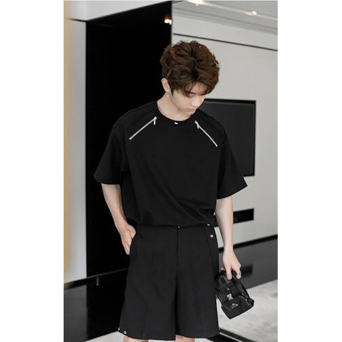 Leriya Fashion Regular Fit Men T-Shirt (Lf-Mt-1142_Black