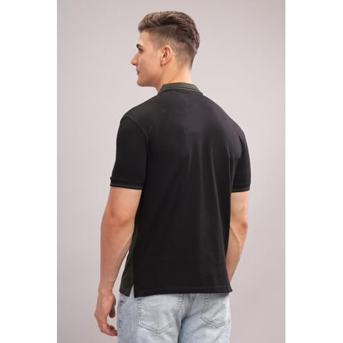 Adro Regular Fit Polo Tshirt In 100% Cotton Multi Color Polo Also In Plus Size_Pn24-L1-Blol-M