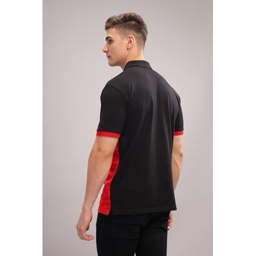Adro Regular Fit Polo Tshirt In 100% Cotton Multi Color Polo Also In Plus Size_Pn24-L1-Blwhrd-2Xl