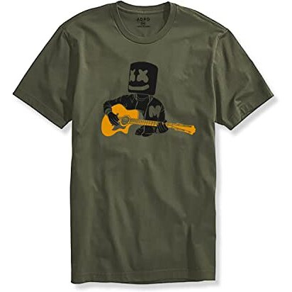 Adro Mens Graphic Design Printed T-Shirt (R22-M-Mmg-Ol_Olive_2Xl)