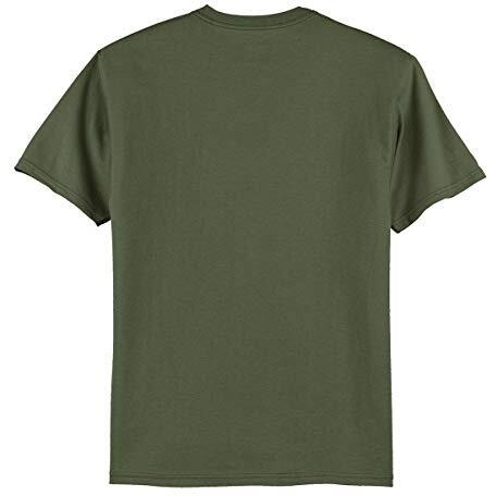Adro Naver Give Up Design Printed T-Shirt For Men (Rnr-S36-Ngu-Ol_Olive_Xl)