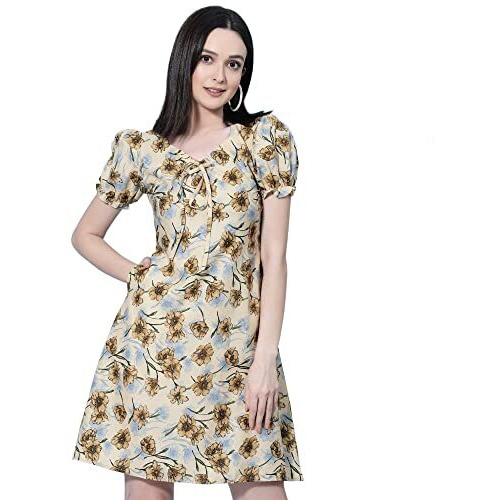 Oomph One Piece For Women Beige - Md666