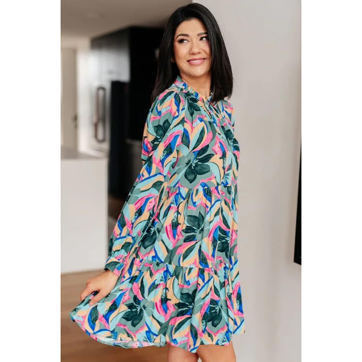 Om Sai Latest Creation Dress For Women | One Piece Dress For Women | Beach Dress For Women | Western Dress (Small, Multicolor)
