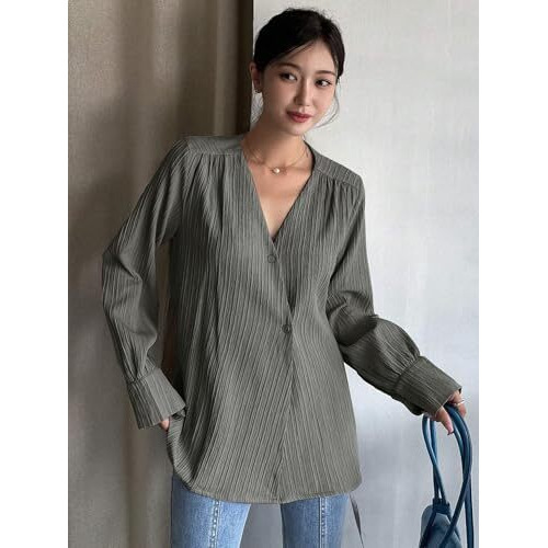 Leriya Fashion Women's Solid Regular Fit Top (Lf-W2052_Green Xl)