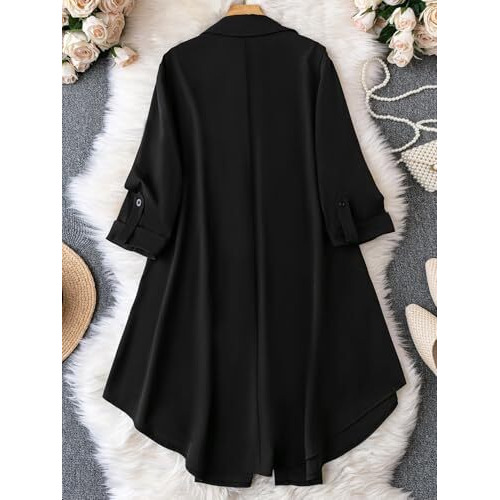 Leriya Fashion Rayon Women Above The Knee Western Dress (Lf-Wd1099&Wd1143_Black