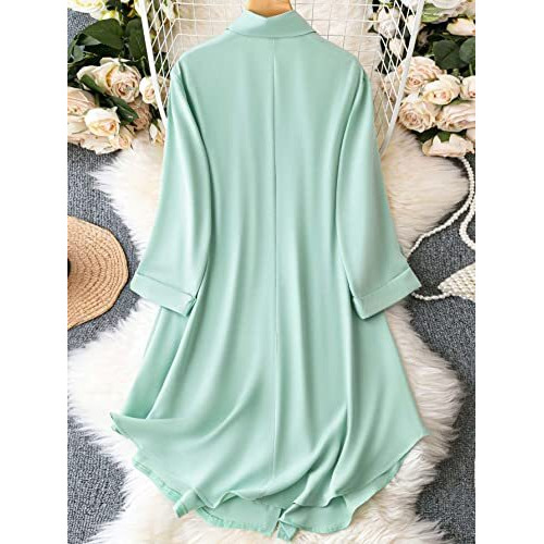 Leriya Fashion Rayon Women Above The Knee Western Dress (Lf-Wd1099&Wd1143_Blue&Green