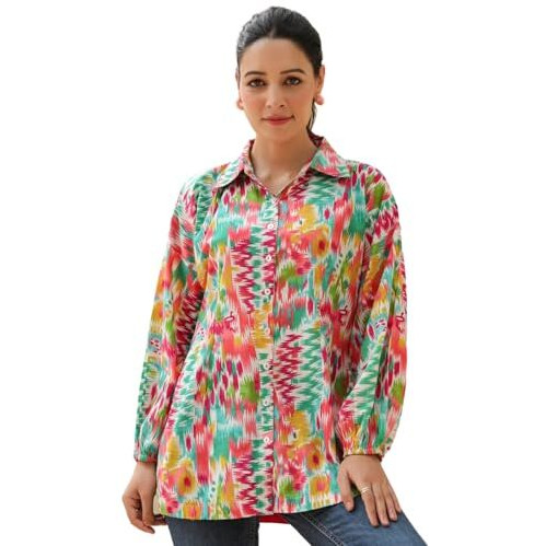 Leriya Fashion Solid Regular Fit Shirt For Women (Lf-W2220_Pink