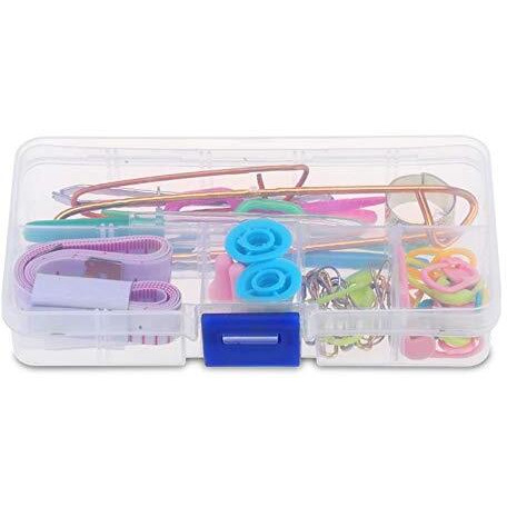 JERN Knitting Crochet Kit (Knitting Crochet kit Small White), Metal