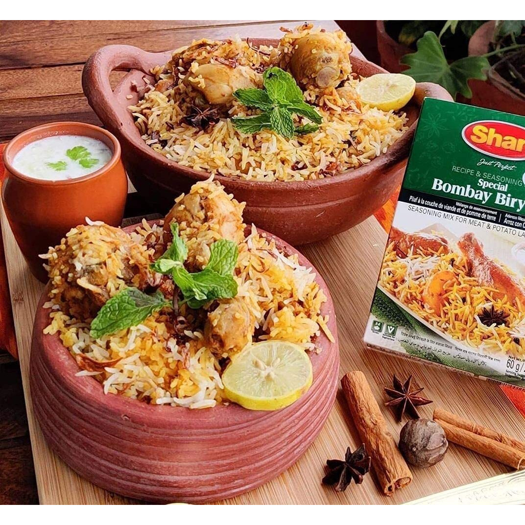 Shan Special Bombay Biryani Masala, 2.12 oz  60 g, 6 Pack