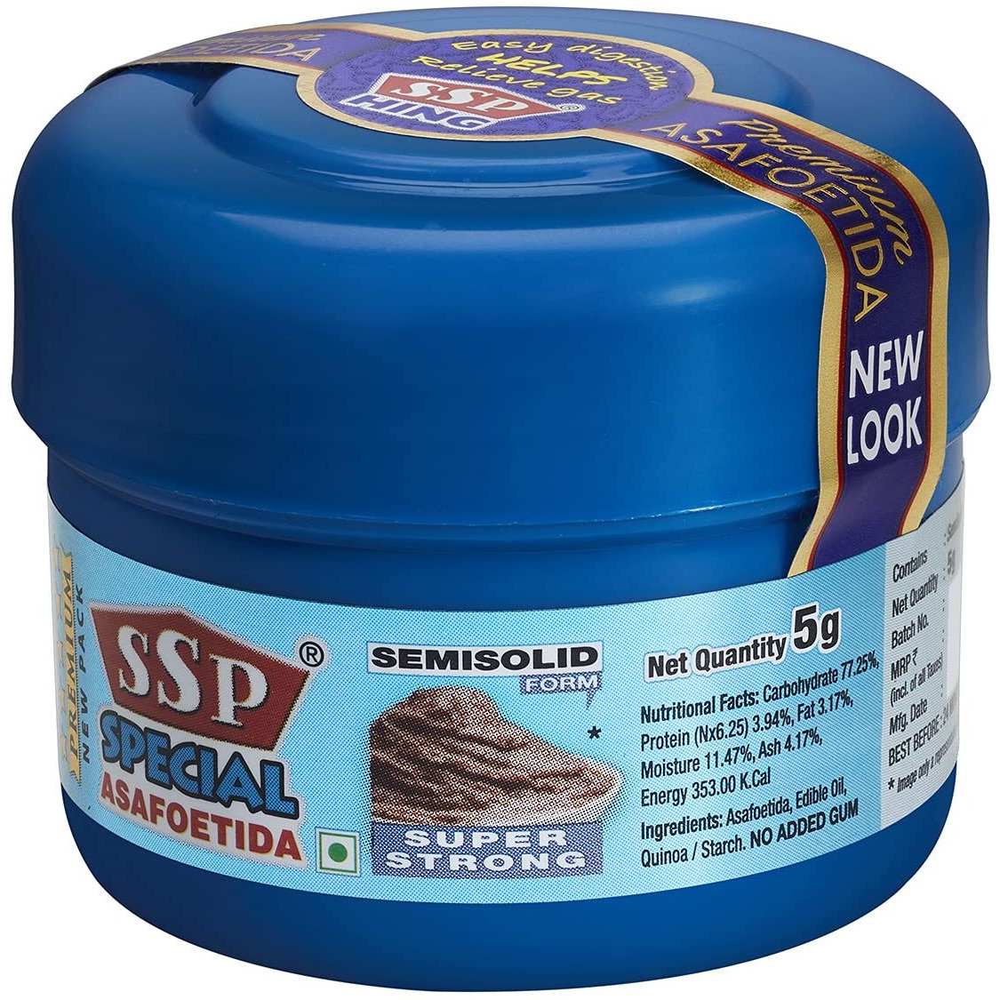 SSP ASAFOETIDA Special (Hing) (5 gm) - Purest Form & HIGHEST PURITY HING
