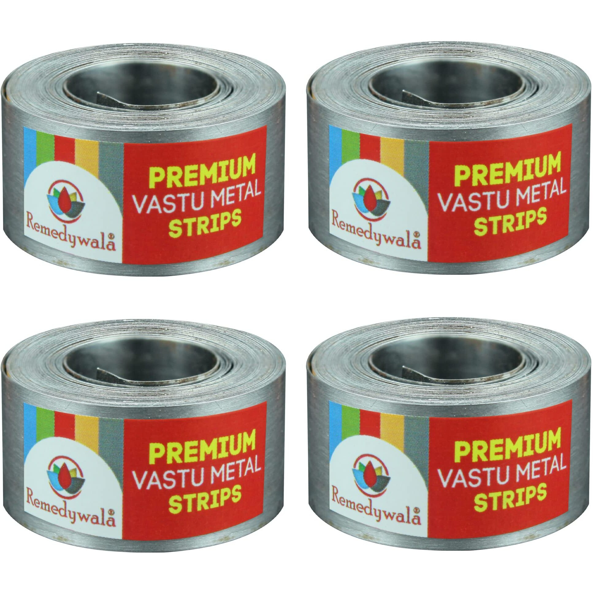 Remedywala Vastu Iron Strip for Entrance Toilet Correction and Zone Balancing (8 Feet Approx, 18mm, 0.2mm) (4)