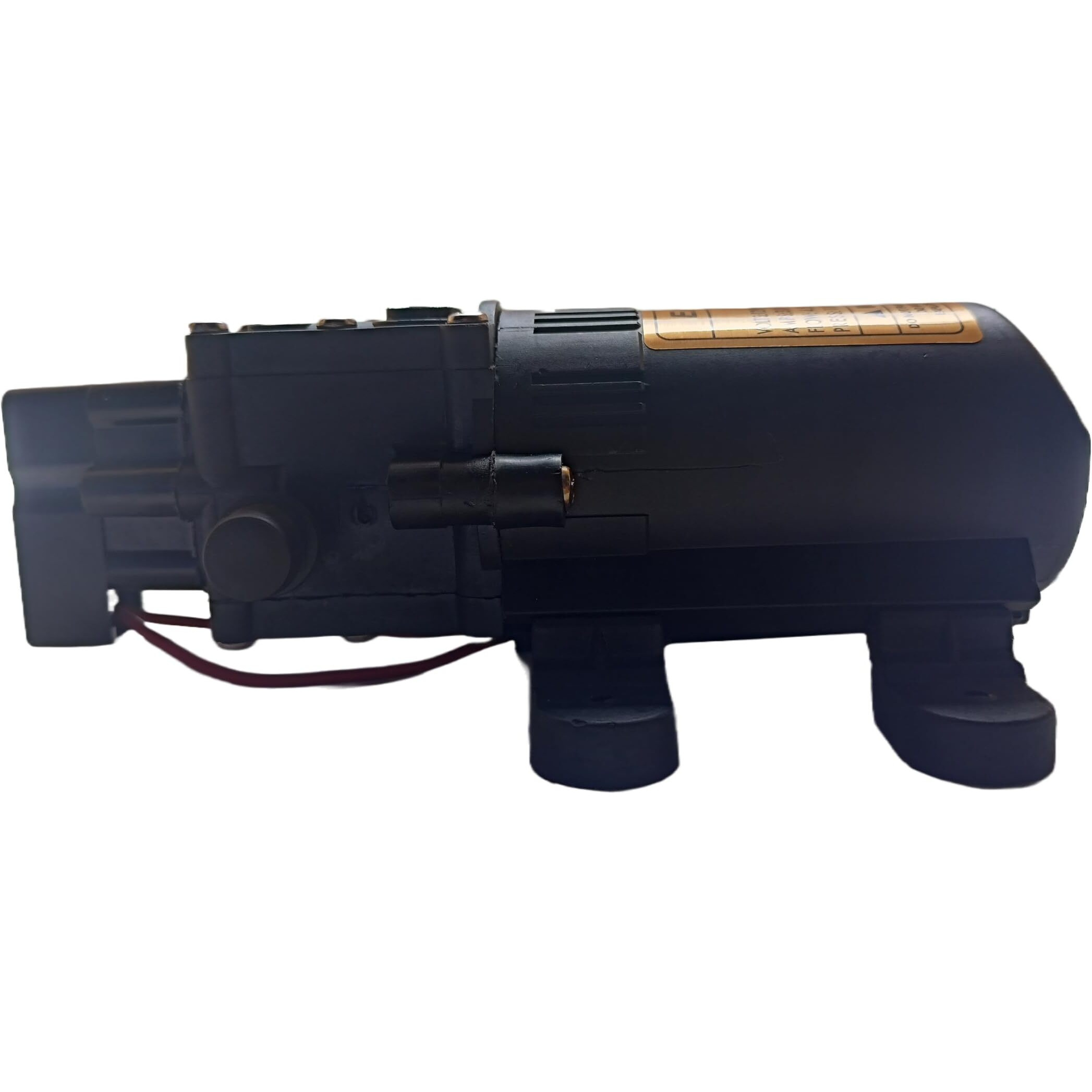 Earth Dc Water Pump High Pressure 12V Dc Water Pump Battery Sprayer Motor Single High Performance 12V Dc 140 Psi Used In Farm Agriculture Mist Spray, Car Bike Wash, Sanitizing, Ac Cleaning,