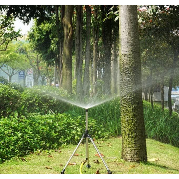 APPSTER 10Pcs Drip Irrigation Misting Nozzles 1/2" Adjustable Garden Lawn Watering 360 Mist Sprinkler Heads Micro Irrigation Sprayer for Garden Irrigation Atomizing Fogger System