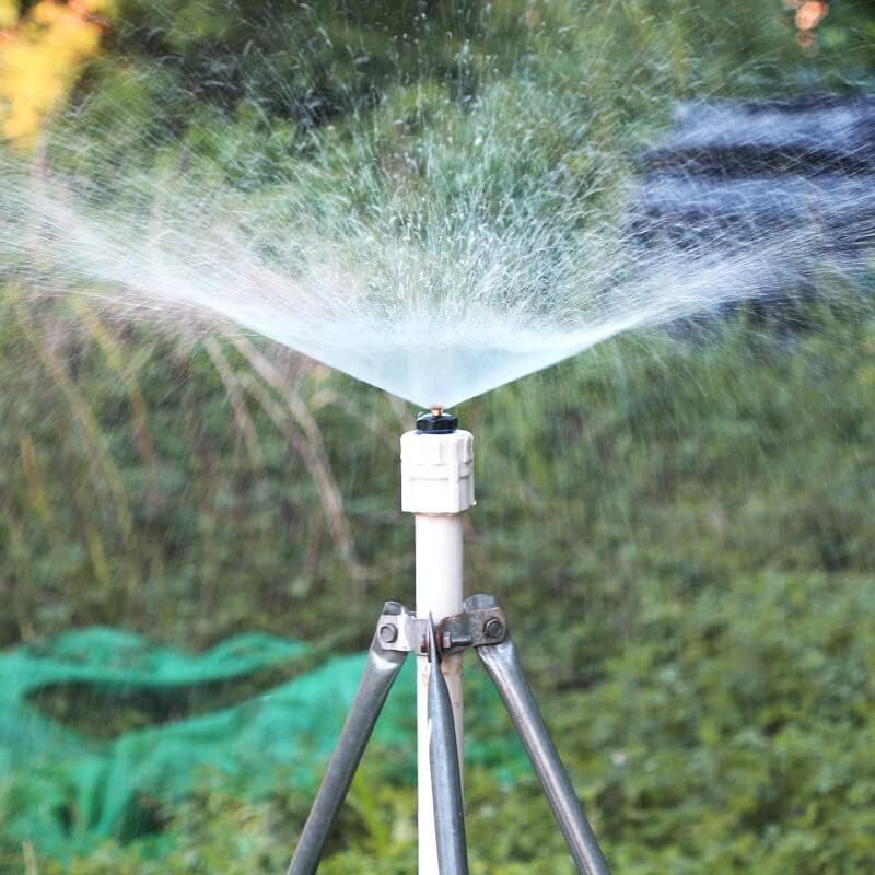 APPSTER 10Pcs Drip Irrigation Misting Nozzles 1/2" Adjustable Garden Lawn Watering 360 Mist Sprinkler Heads Micro Irrigation Sprayer for Garden Irrigation Atomizing Fogger System