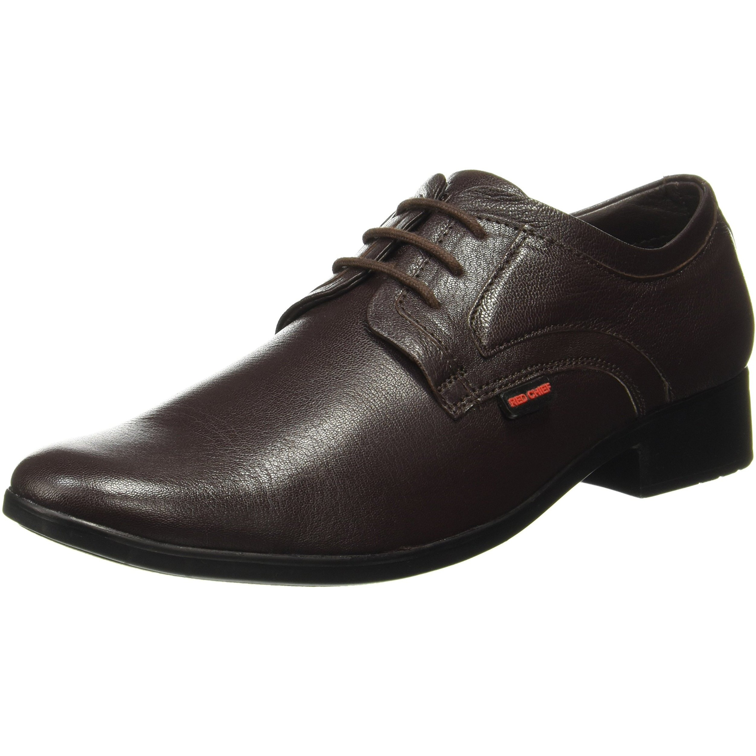 Red Chief Leather Formal Shoe for Mens (RC3496_P) (Brown, Numeric_9)