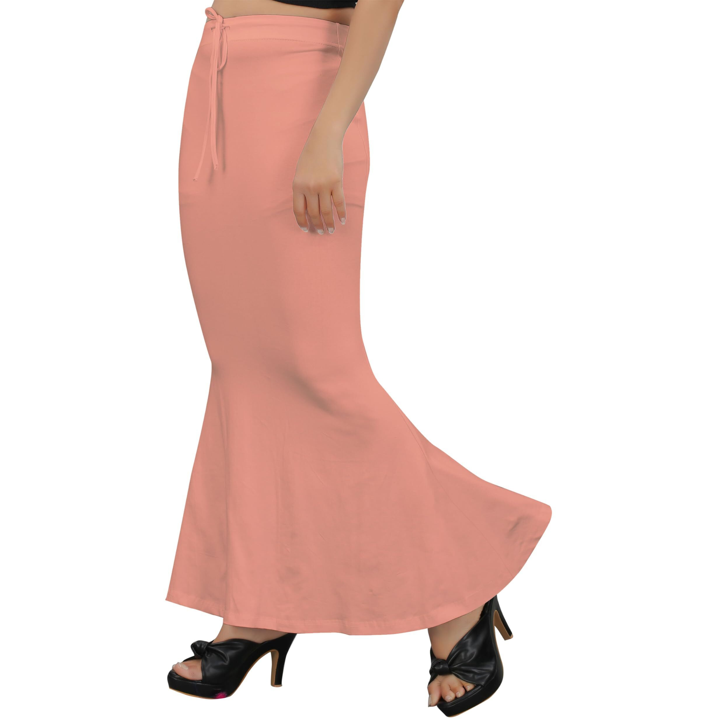 Cotton Lycra Saree Shapewear Petticoat for Women | Saree Shapewear for Women | Shapewear Petticoat for Women | Smooth Curve Petticoat | Innerwear for Women Saree | Party Saree Shaper for Women