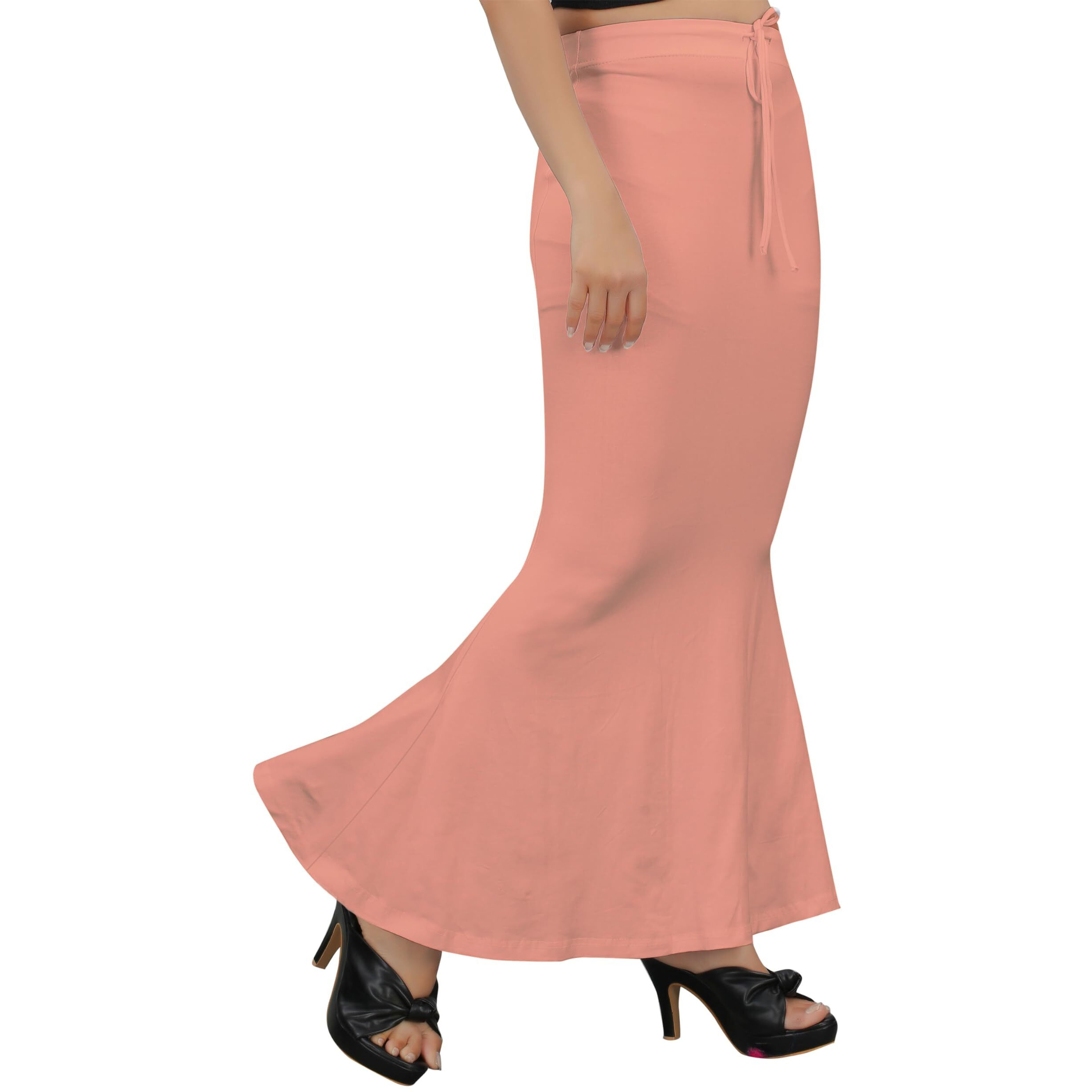 Cotton Lycra Saree Shapewear Petticoat for Women | Saree Shapewear for Women | Shapewear Petticoat for Women | Smooth Curve Petticoat | Innerwear for Women Saree | Party Saree Shaper for Women