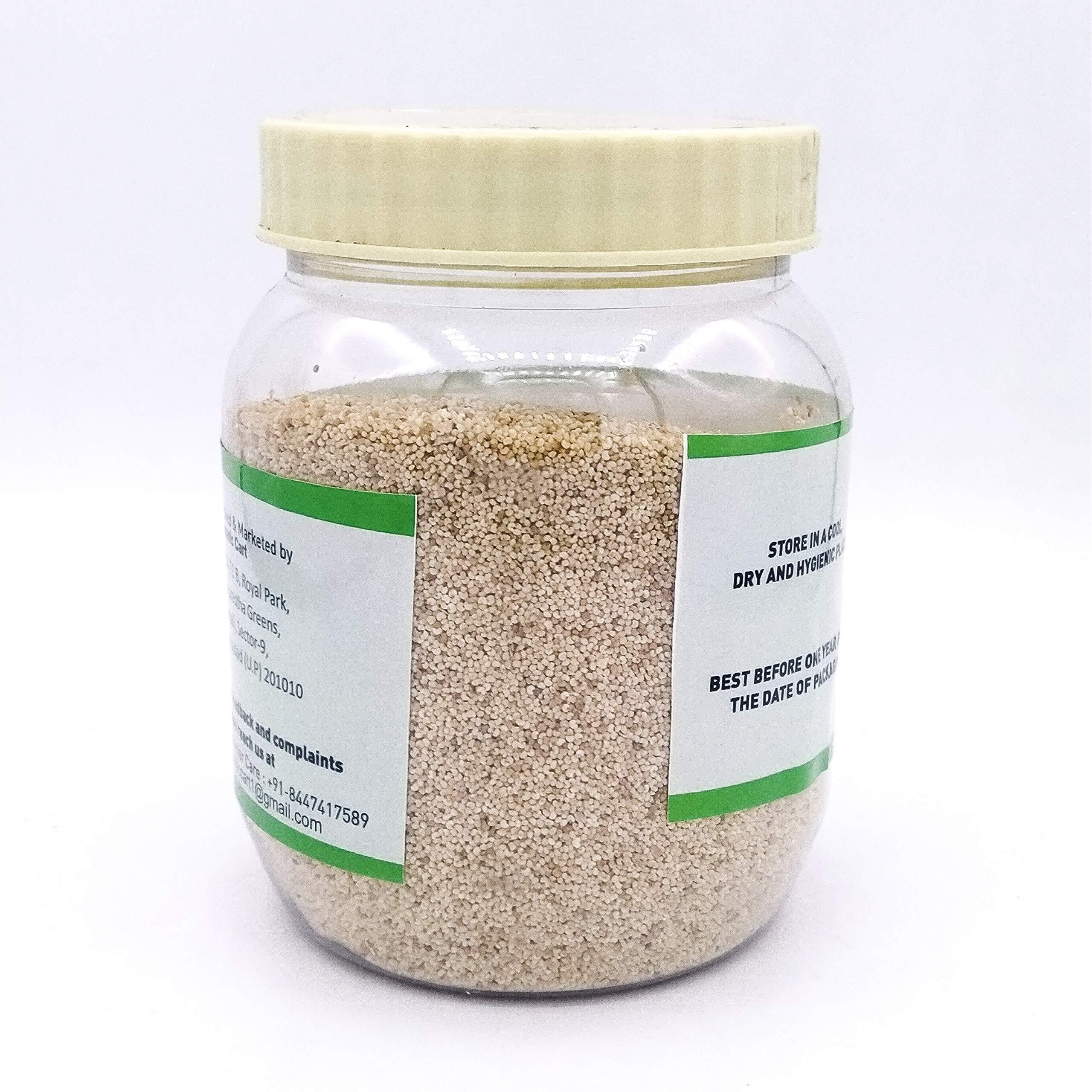Organic Cart Natural Khas Khas/Khus Khus/Posta/Posto Dana/Poppy Seeds (250 g) Popular in Pantry