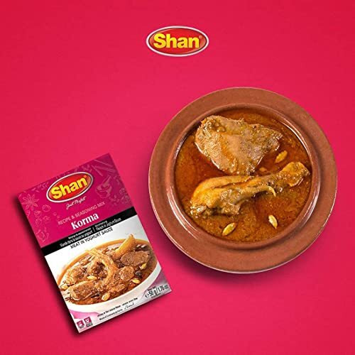 Shan Korma Masala, 1.76 Oz / 50 G, 2 Pack - Mustard, Powder