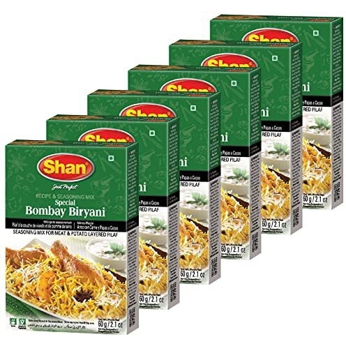 Shan Special Bombay Biryani Masala, 2.12 oz  60 g, 6 Pack