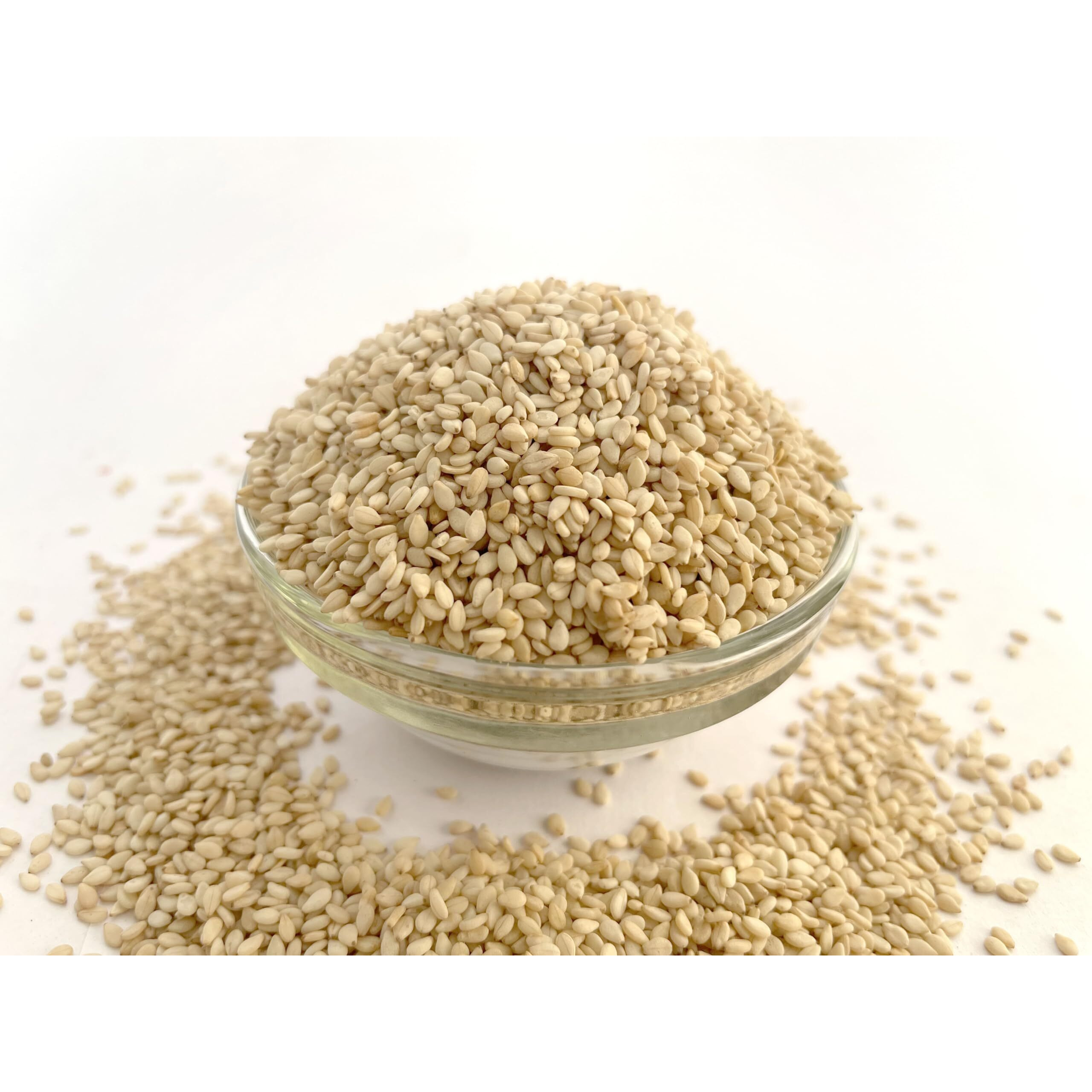 Minimal Raw Organic White Sesame Seeds 1kg - Clean and White Til (Safed Til Seeds for Eating)