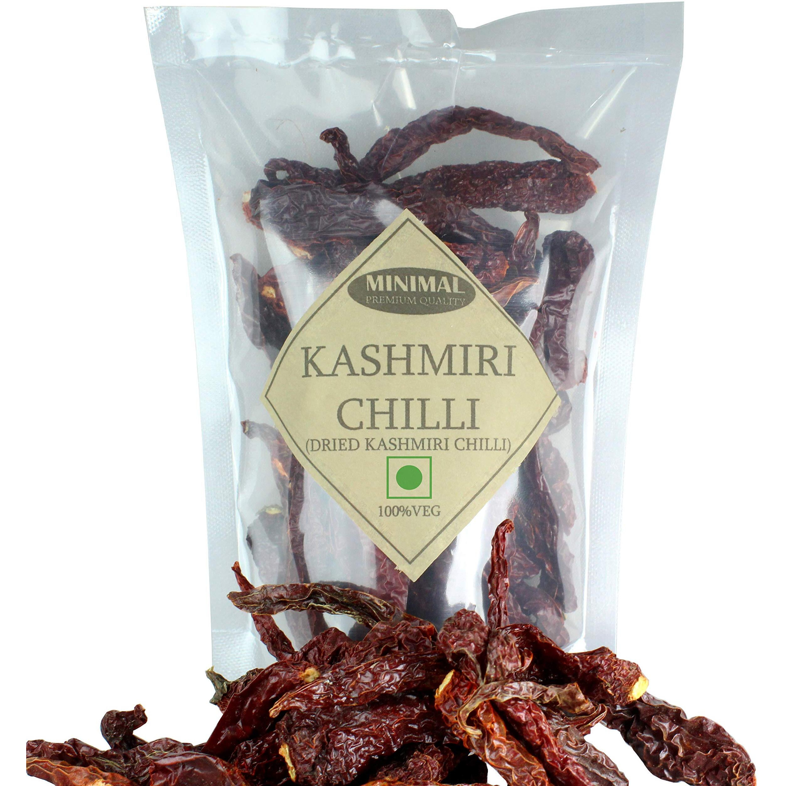 Minimal Fresh Dried Kashmiri Chilli,200Gr