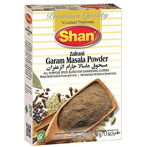 Shan Zafrani Garam Masala, 1.76 oz  50 g, 6 Pack