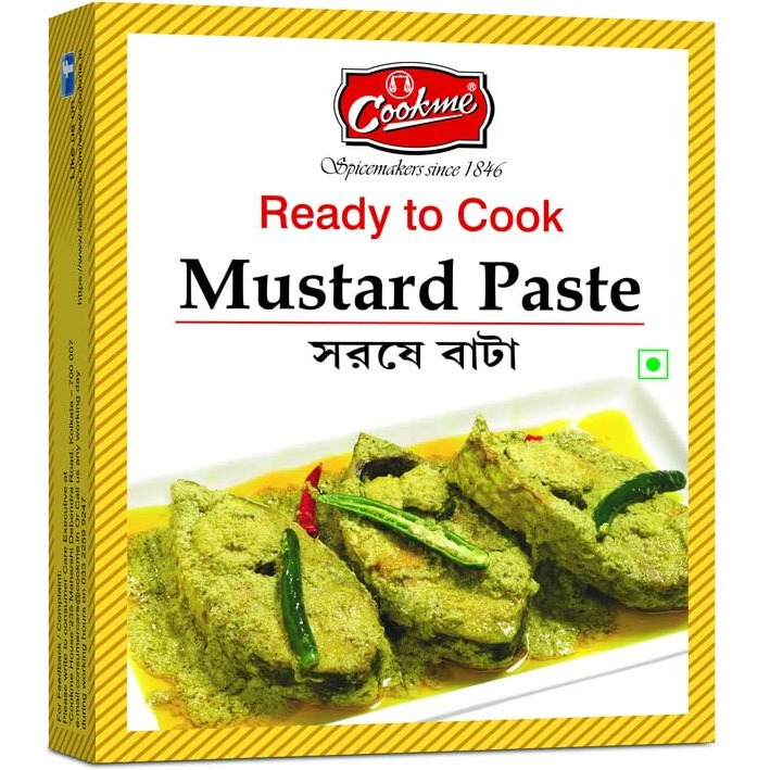 Cookme Mustard Paste 350g (7 Pkt of 50g each)