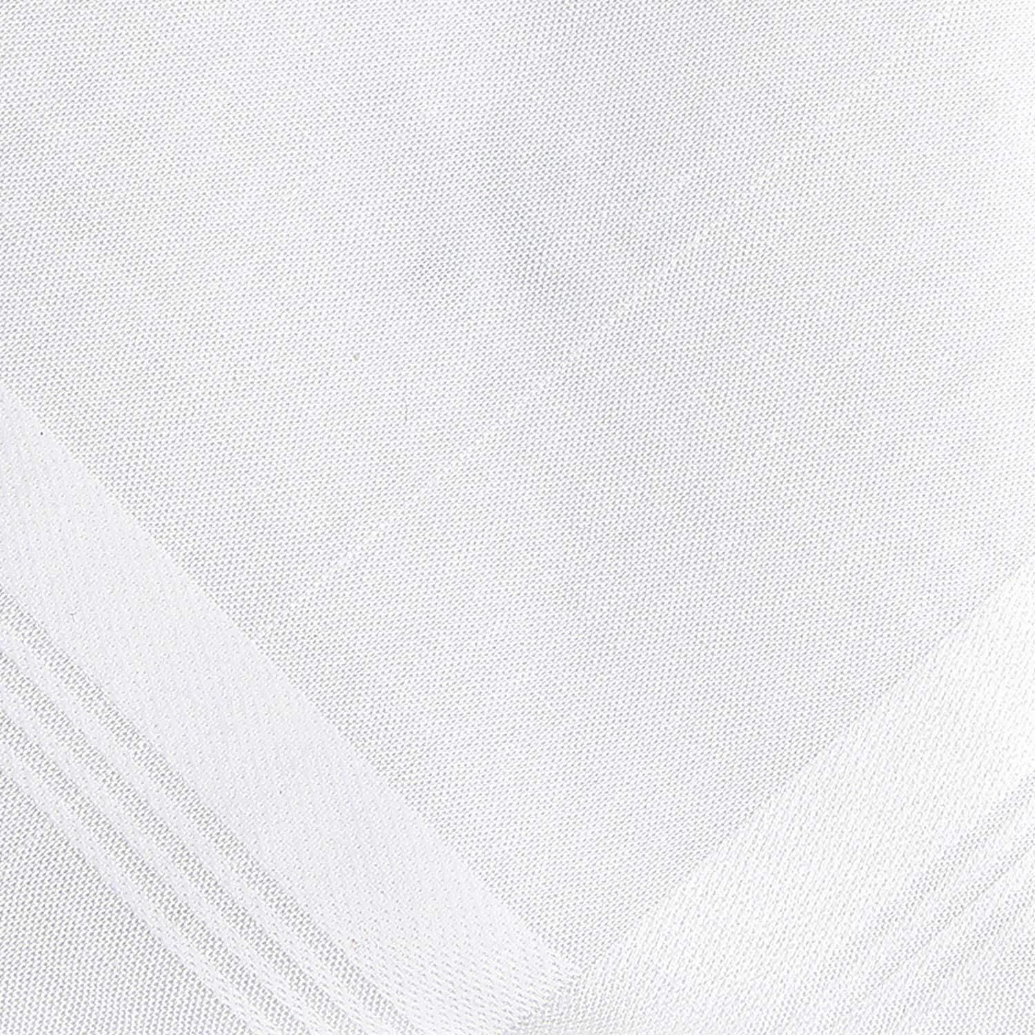 Bonjour Mens Premium White Cotton Handkerchief With Alphabetical Initial - Pack Of 6 (P)