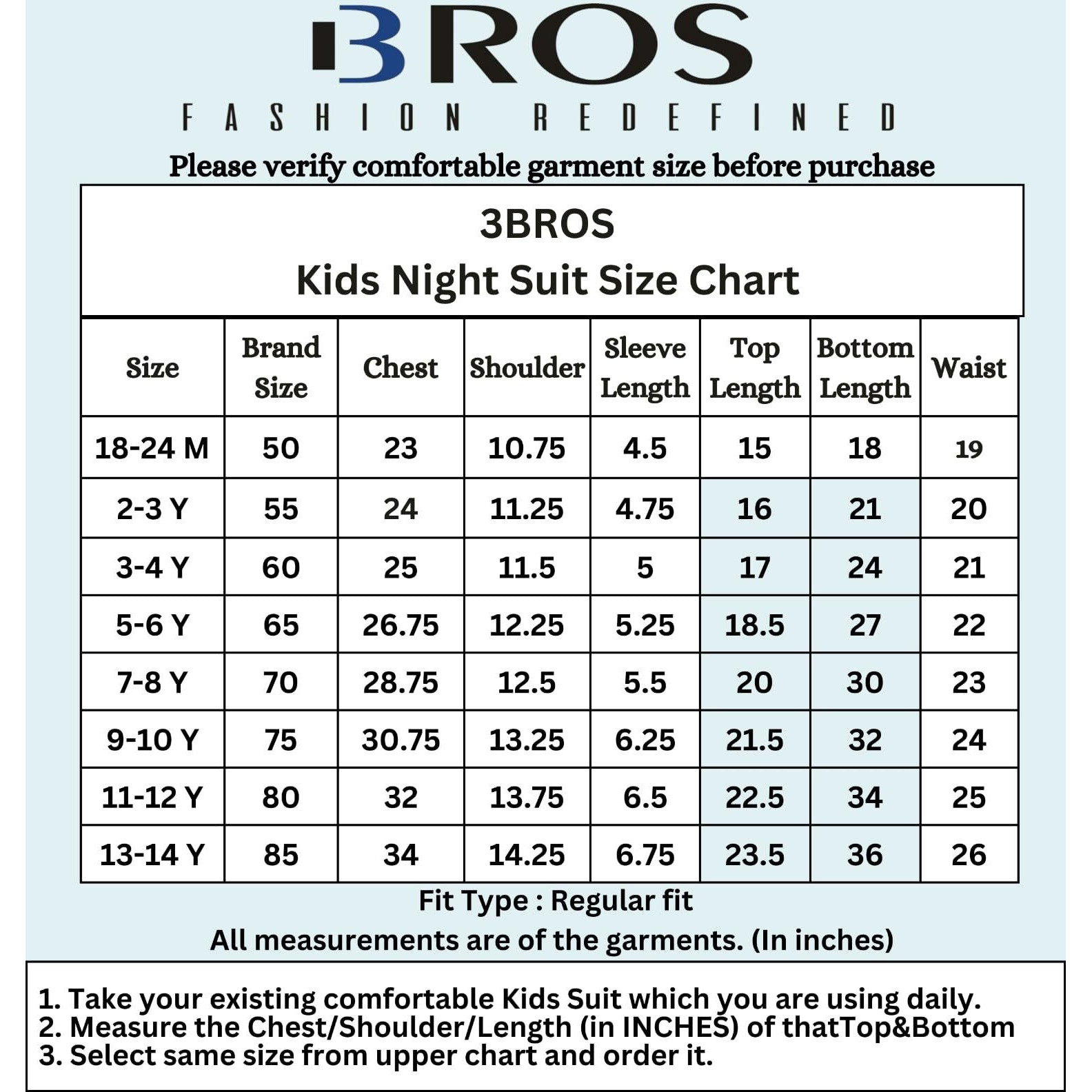 3BROS Unisex Pure Cotton Short Sleeve Kids Night Dress for Boys & Girls Nightwear/Sleepsuit/Loungewear Night Suit/Top and Pyjama Combo Set (Dark Blue) (3-4 Years) | JB20HS6031_224_60