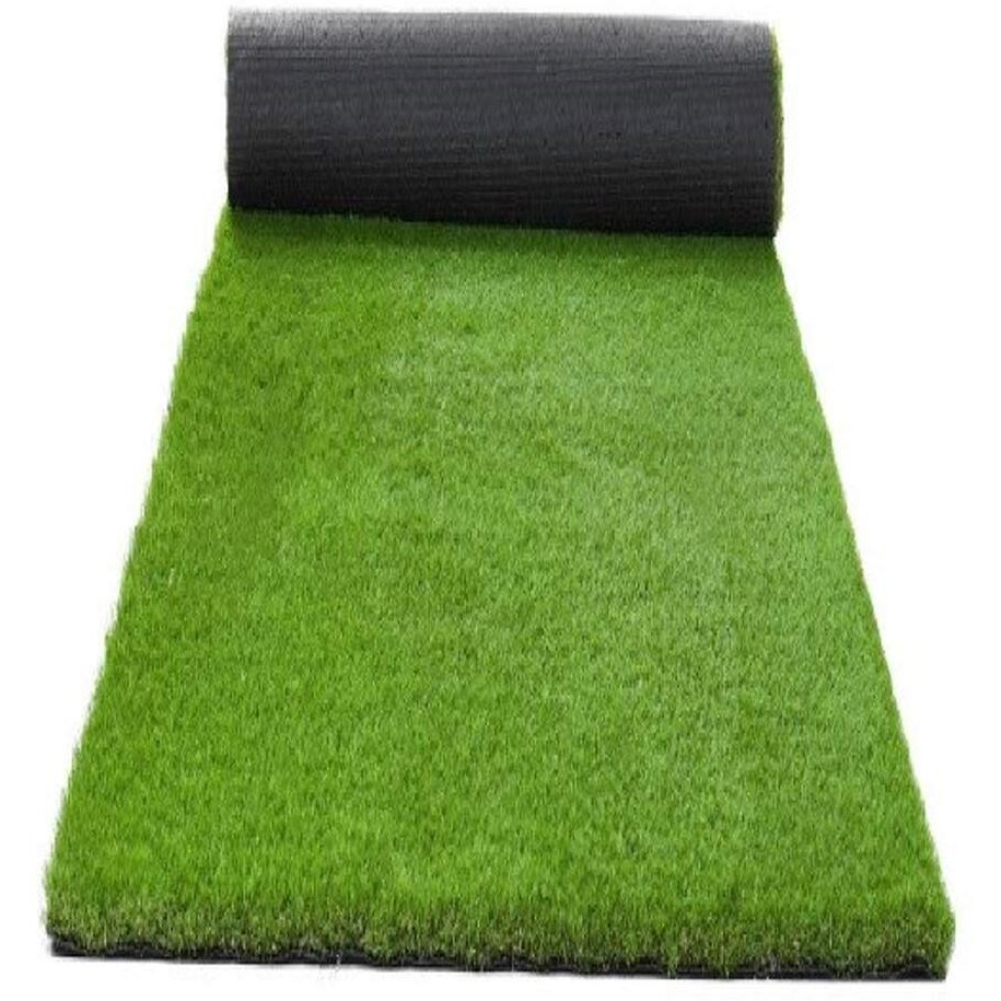 M GS REAL DECOR 20 Mm Artificial Flora Carpet Mat For Balcony&Lawn Floor,High Density For Covering Balcony (1.5X4,Green) 1 Piece,Grass
