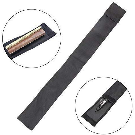 Laxmi Ganesh Billiard Pool cue Stick Half Cover Leather Black