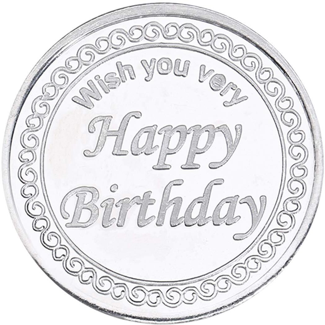 Ananth Jewels BIS Hallmarked Silver Coin 10 grams HAPPY BIRTHDAY GIFT