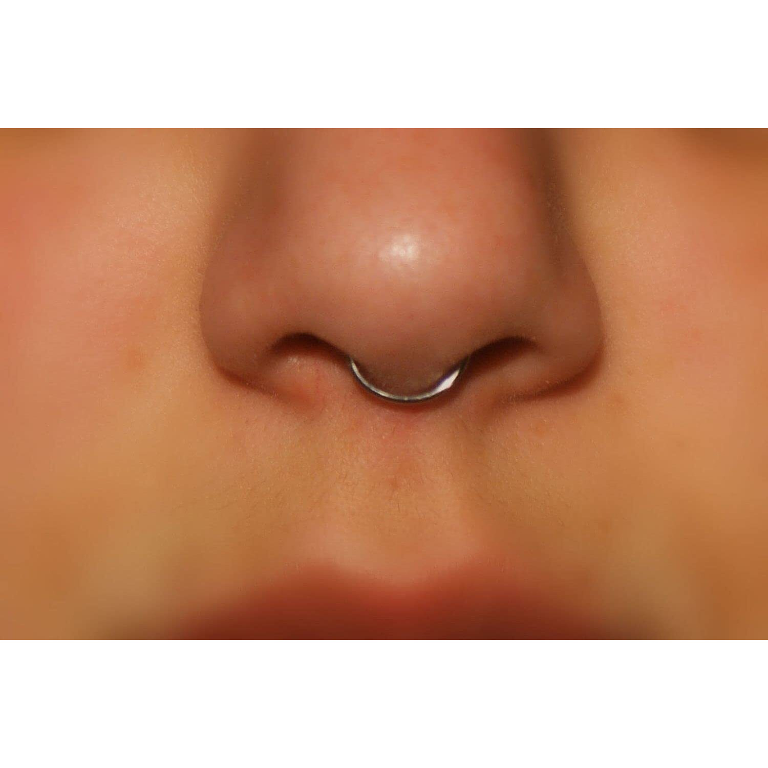 Abhooshan Pure 92.5 Sterling Silver Designer Press On Nose Ring | No Piercing required | Just Clip-On. Stylish and Latest Body Jewelry for Septum Couch Helix | With Certificate of Authenticity | Gift For Someone you Love