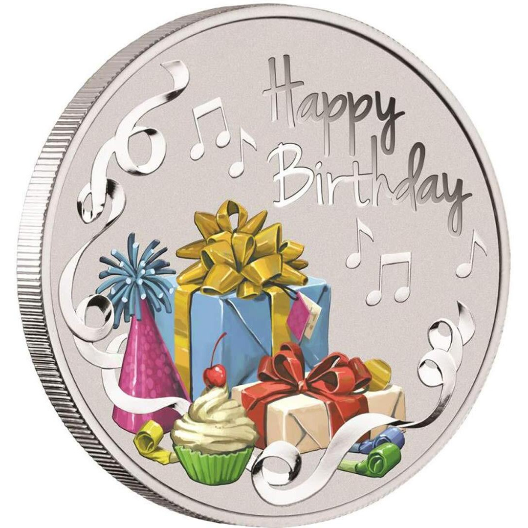 Ananth Jewels BIS Hallmarked 20 Grams Silver Coin Happy Birthday Gift