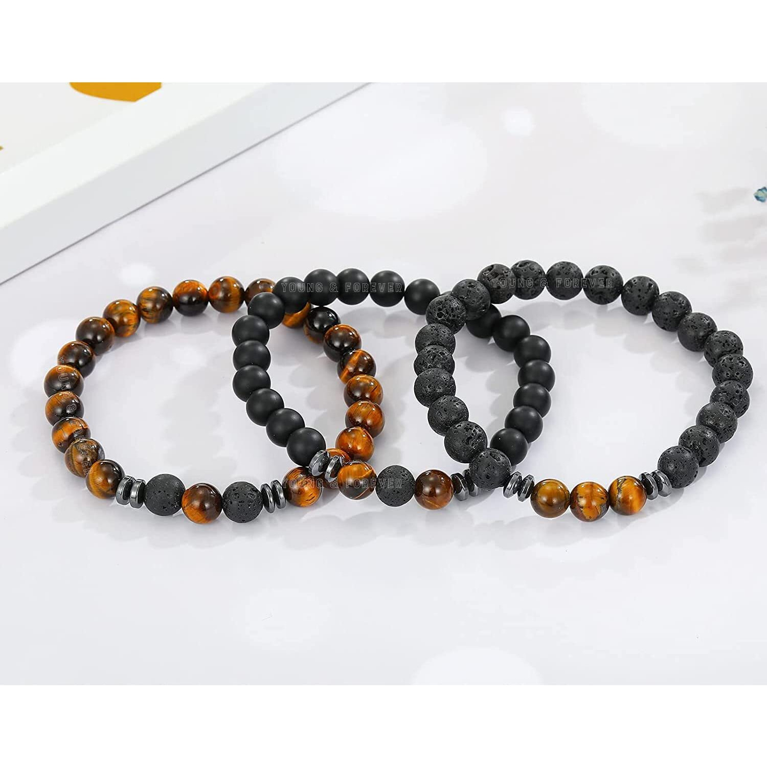 Young & Forever Gift Tiger Eye Bracelet for Women
