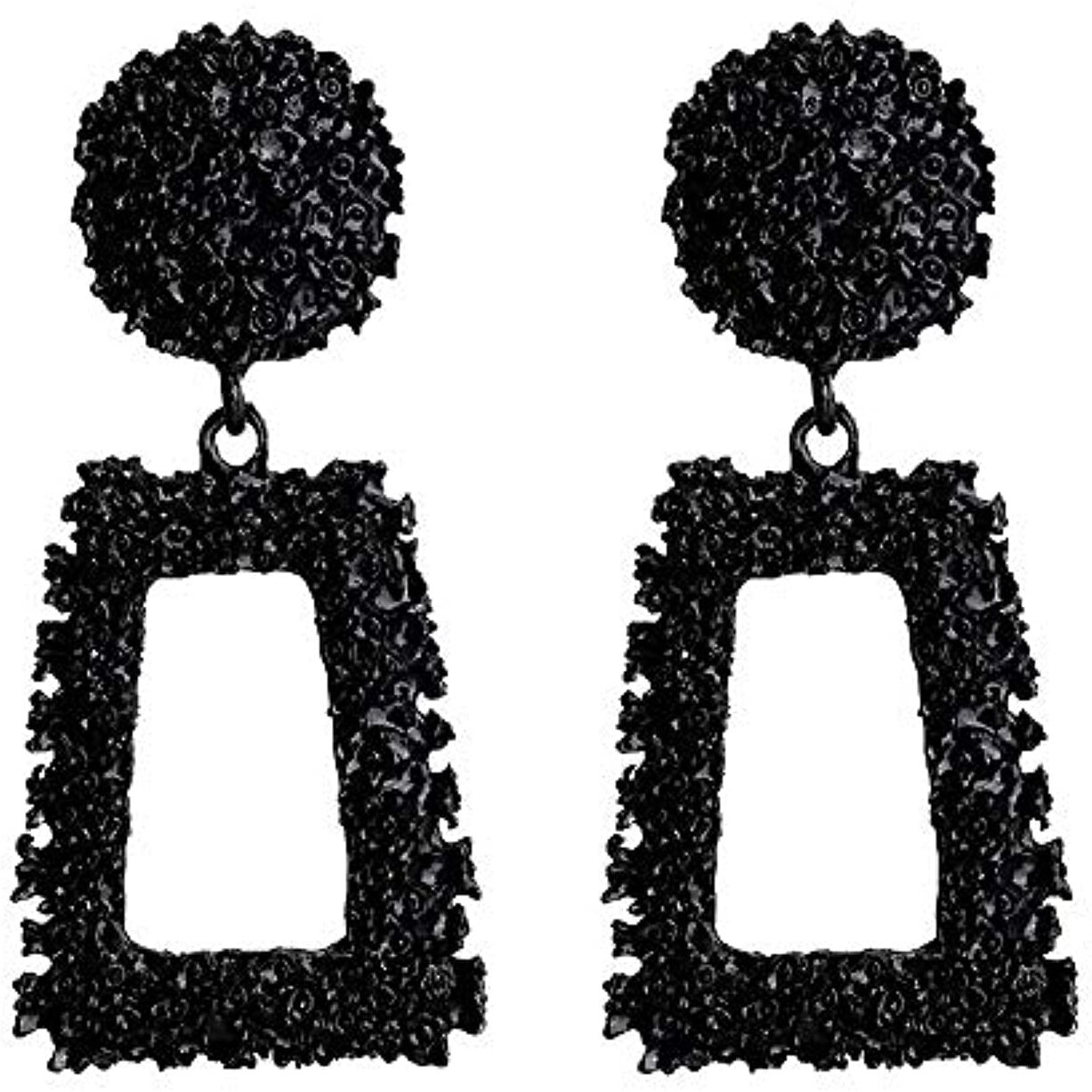 YouBella Jewellery Celebrity Inspired Handmade Earrings for Girls and Women (Black)