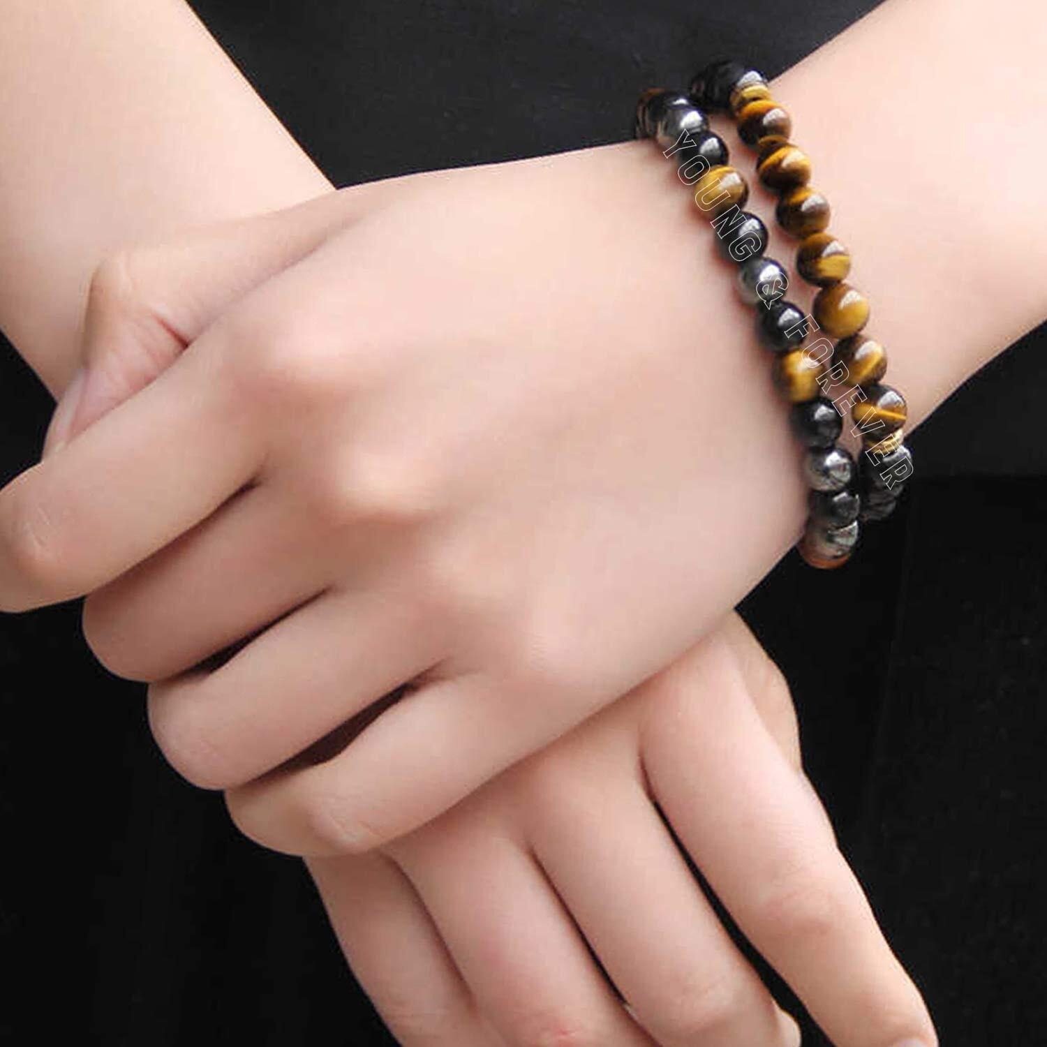 Young & Forever Gift Bracelet for Men (Brown)