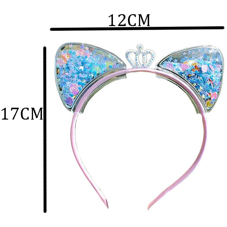 SYGA Baby Headband Pink Bow Plastic Hairband, Newborns, Infants, Toddlers and Kids 1-5 Year(Blue Star + Shell (F10))