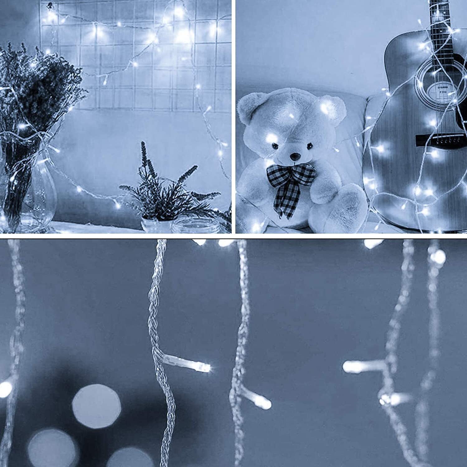 Gesto 20 Meter Led String Light | Fairy Lights | Strip Leds | Copper Led-Pixel Strings Lighting for Home Decoration,Diwali,Christmas| Corded Electric | Waterproof (White)-Pack of 1