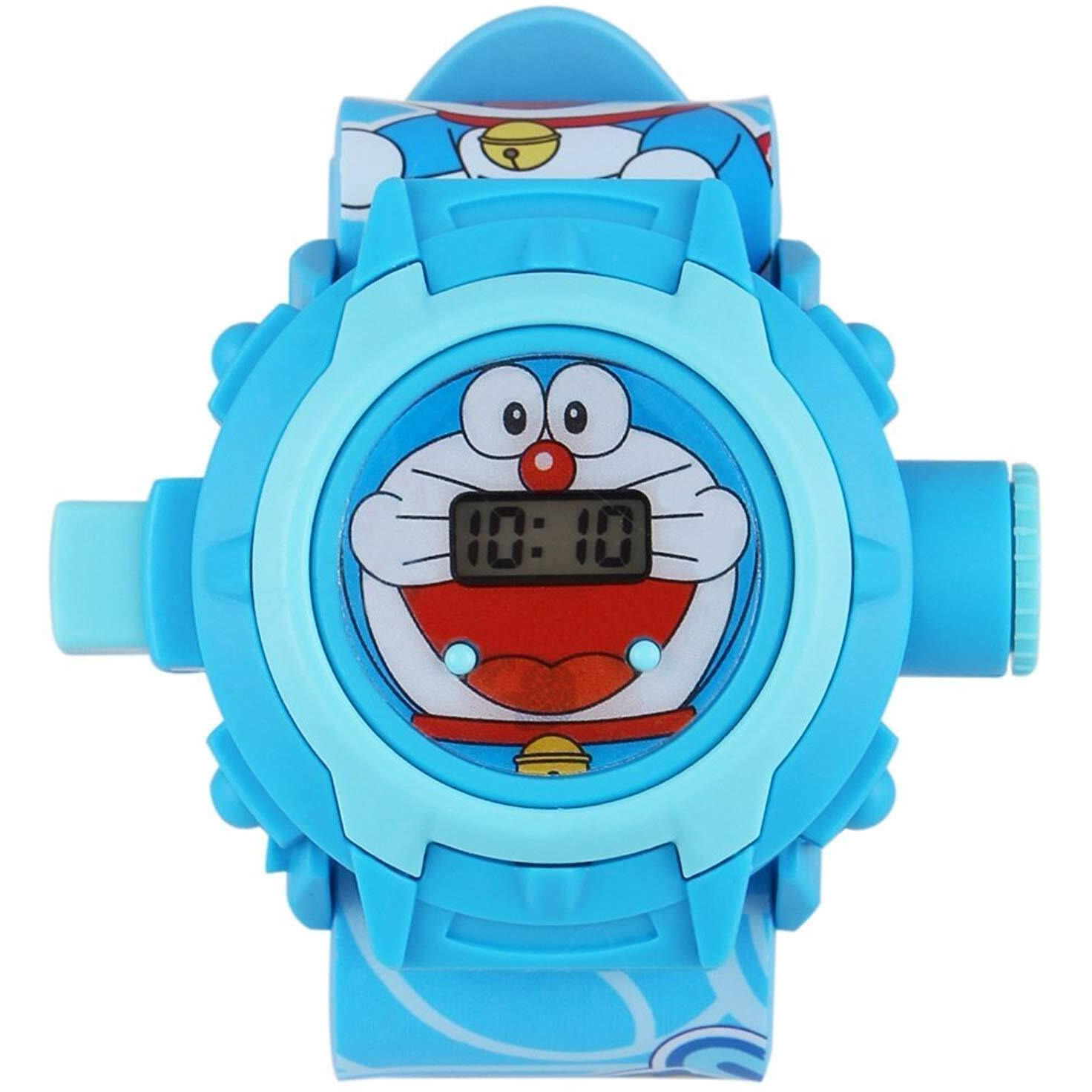 ADAMO Digital 24 Images Avengers Projector Watch For Kids Boys Watch, Diwali Gift, Birthday Return Gift, Best Digital Toy Watch For Boys 906Rbr02 - Red, Blue, Silicone