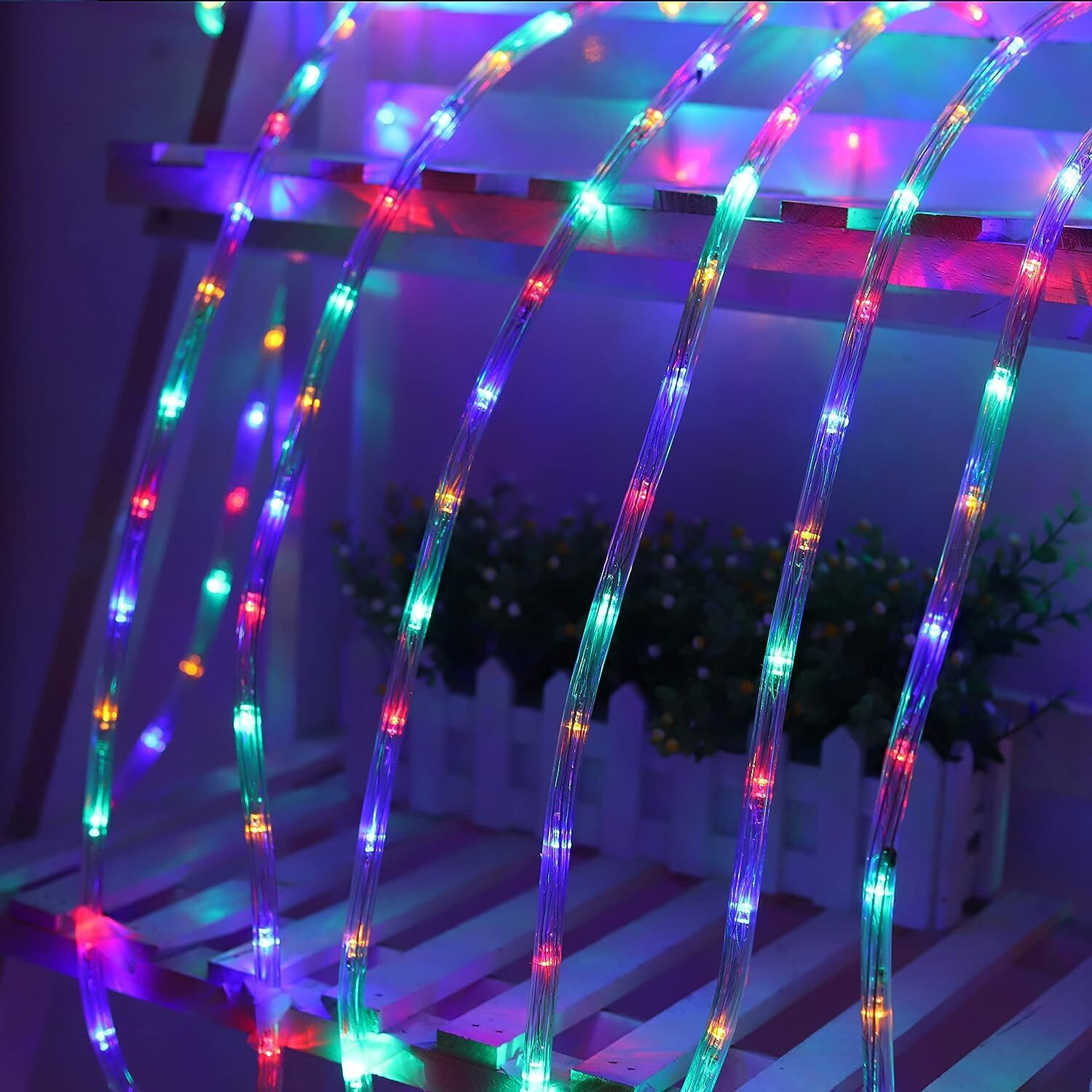 fizzytech Super Bright 40 Meter Waterproof LED Ceiling Light for False Ceiling,Cove Light, Led Strip Light for Home Decoration,Diwali,Christmas-Modes Changing Lights of Home Decoration (Multicolor)