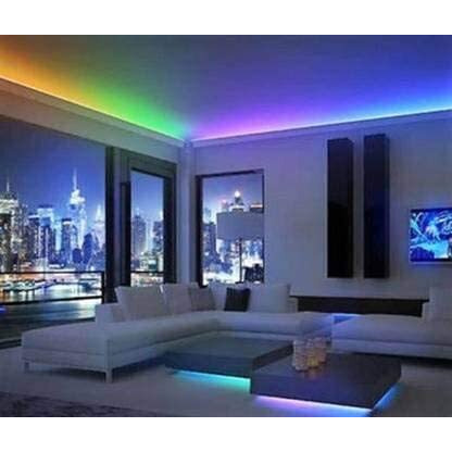 fizzytech Super Bright 40 Meter Waterproof LED Ceiling Light for False Ceiling,Cove Light, Led Strip Light for Home Decoration,Diwali,Christmas-Modes Changing Lights of Home Decoration (Multicolor)